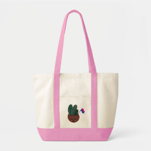 Bisexual Pride Cactus Tote Bag