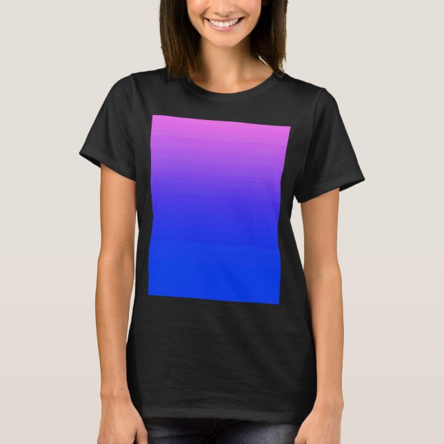 Bisexual Pride Colours T-Shirt (Front)