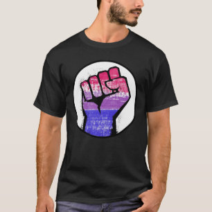 Bisexual Pride Fist T-Shirt