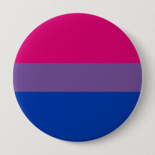 Bisexual Pride Flag 10 Cm Round Badge