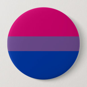 Bisexual Pride Flag 10 Cm Round Badge