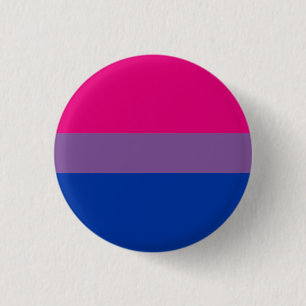 Bisexual Pride Flag Button