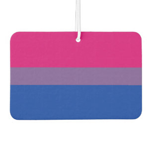 Bisexual Pride Flag Car Air Freshener
