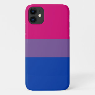 Bisexual Pride Flag iPhone 11 Case