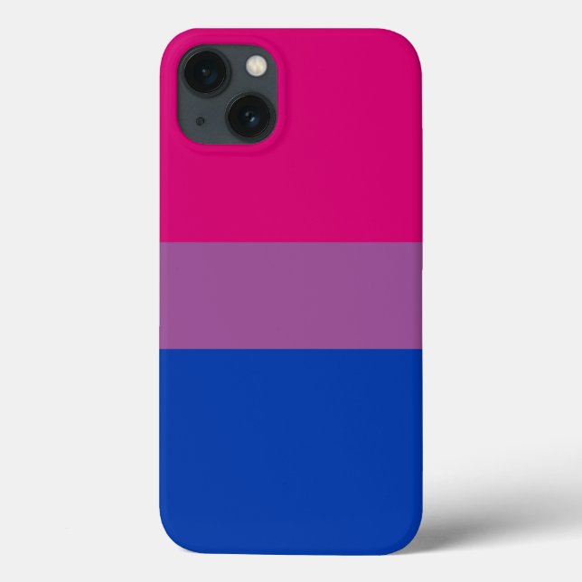 Bisexual Pride Flag Case-Mate iPhone Case (Back)