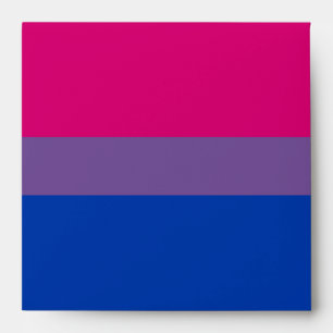 Bisexual Pride Flag Envelope