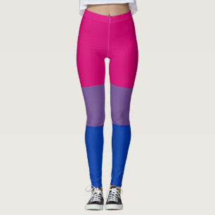 Bisexual Pride Flag Leggings