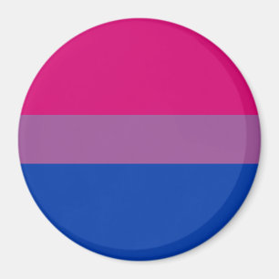 Bisexual Pride Flag Magnet