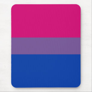 Bisexual Pride Flag Mouse Pad