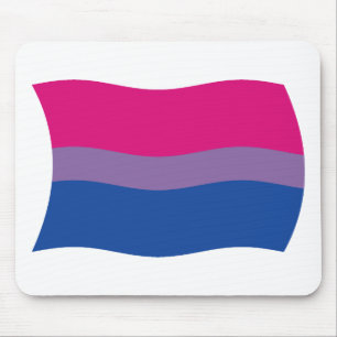 Bisexual Pride Flag Mousepad