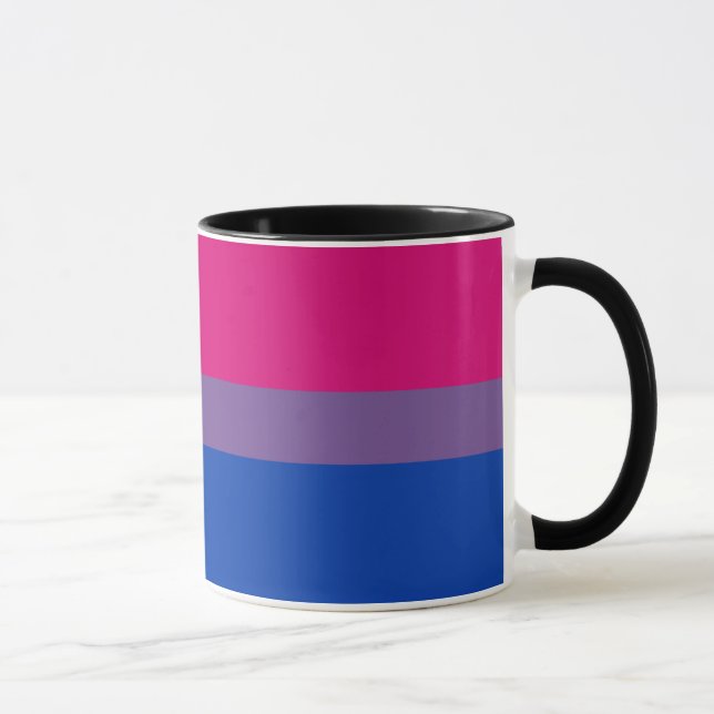 Bisexual Pride Flag Mug (Right)