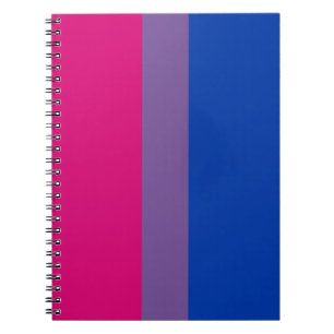 Bisexual Pride Flag Notebook