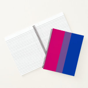 Bisexual Pride Flag Notebook