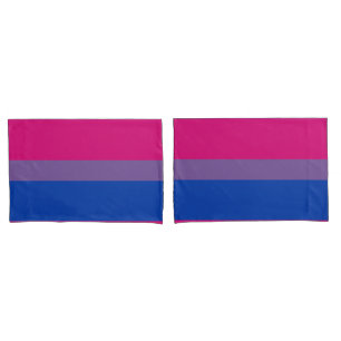 Bisexual Pride Flag Pillowcase