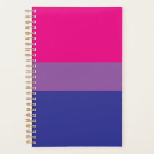Bisexual Pride Flag Planner