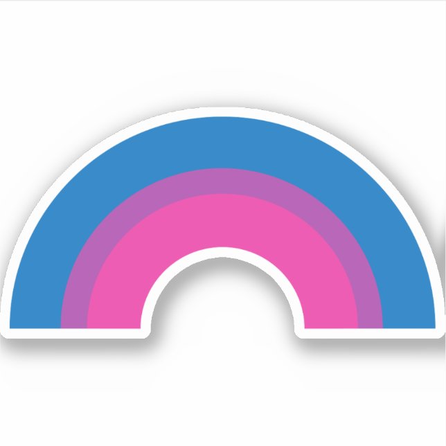 Bisexual Pride Flag Rainbow (Front)