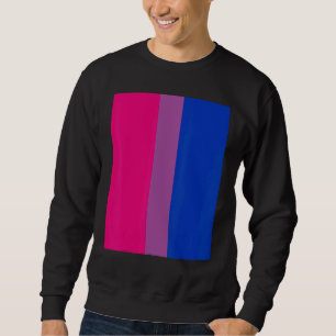 Bisexual Pride Flag Rotated  For Bi People Who Lik Sweatshirt