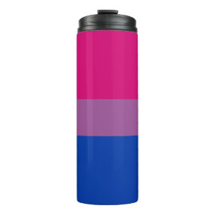 Bisexual Pride Flag Thermal Tumbler