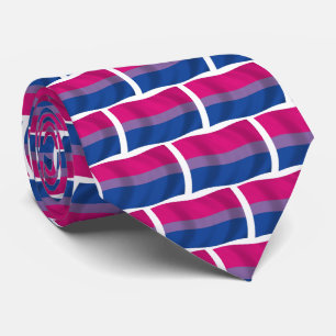 Bisexual Pride Flag Tie