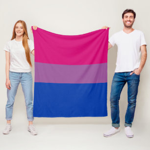 Bisexual Pride Fleece Blanket