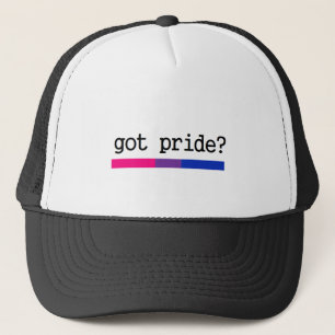 Bisexual pride hat
