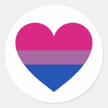 Bisexual Pride Heart