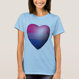 BISEXUAL PRIDE HEART --.png T-Shirt