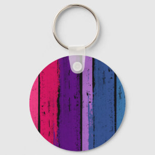 BISEXUAL PRIDE INK BAR -.png Key Ring