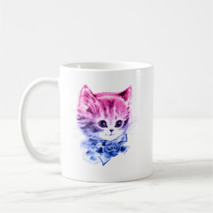Bisexual Pride Kitty Coffee Mug