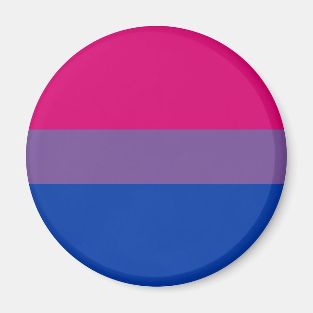 Bisexual Pride magnet (Front)
