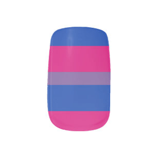 Bisexual Pride Nail Art & Nail Wraps | Zazzle.com.au