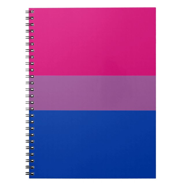 Bisexual Pride Notebook (Front)