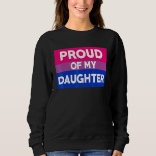 Bisexual Pride Proud Of My Daughter Mum & Dad Tee