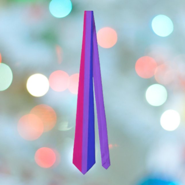 Bisexual Pride Statement Tie (Creator Uploaded)