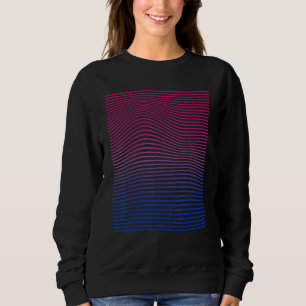 Bisexual Pride Subtle Bi Bisexuality Flag LGBT Pri Sweatshirt