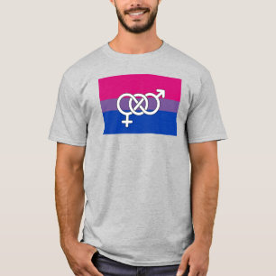 Bisexual Pride Symbol Flag T-Shirt