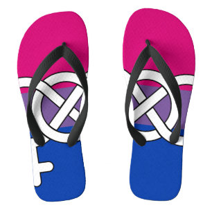 Bisexual Pride Symbol Flag Thongs