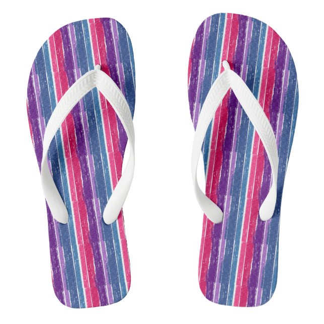 Bisexual Pride Thongs (Footbed)