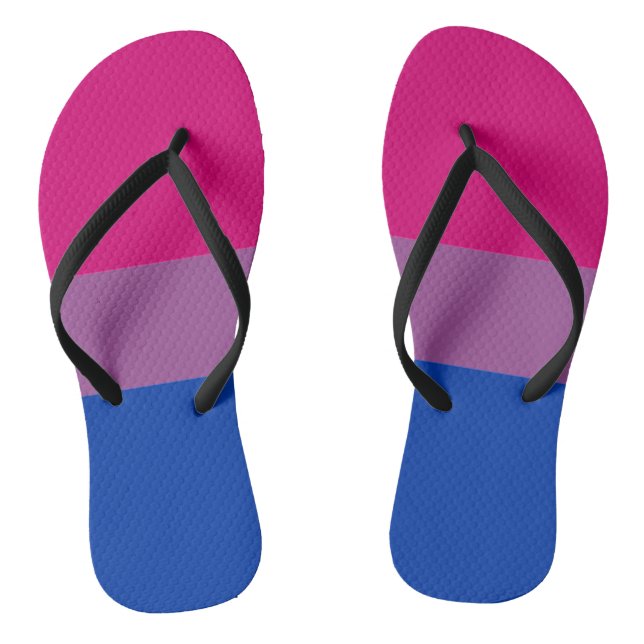 Bisexual Pride Thongs (Footbed)