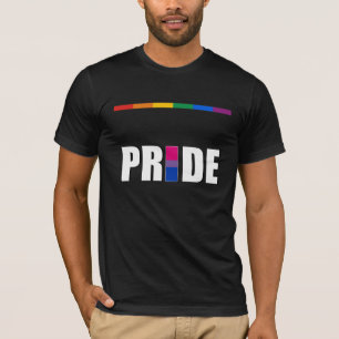 BISEXUAL PRIDE WORD FLAG T-Shirt