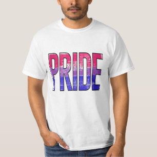 Bisexual Pride Word T-Shirt