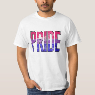 Bisexual Pride Word T-Shirt