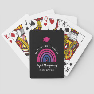 Bisexual Pride Year College High School Diversity Playing Cards