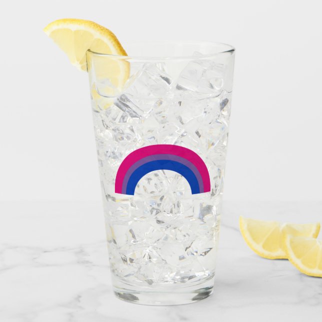 Bisexual Rainbow Glass (Front Ice)