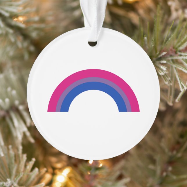 Bisexual Rainbow Ornament (Tree)