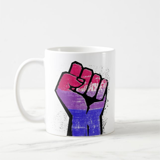 Bisexual Resistance Coffee Mug (Left)