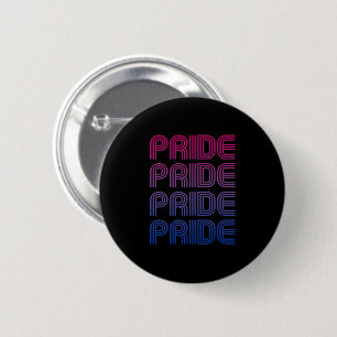Bisexual Retro Pride 6 Cm Round Badge