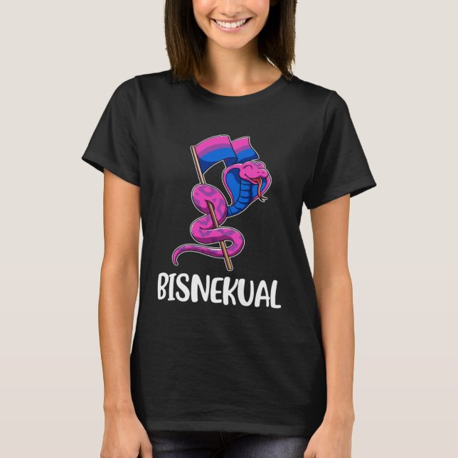 Bisexual Snake T-Shirt (Front)