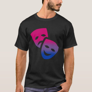 Bisexual Subtle Bi Pride LGBTQ Theatre Theatre and T-Shirt