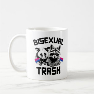 Bisexual Trash Racoon and Possum Coffee Mug